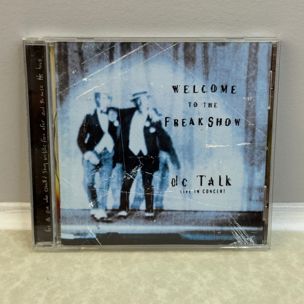 dc Talk Welcome to the Freak Show Live in Concert (CD Album 1997) Christian Rock